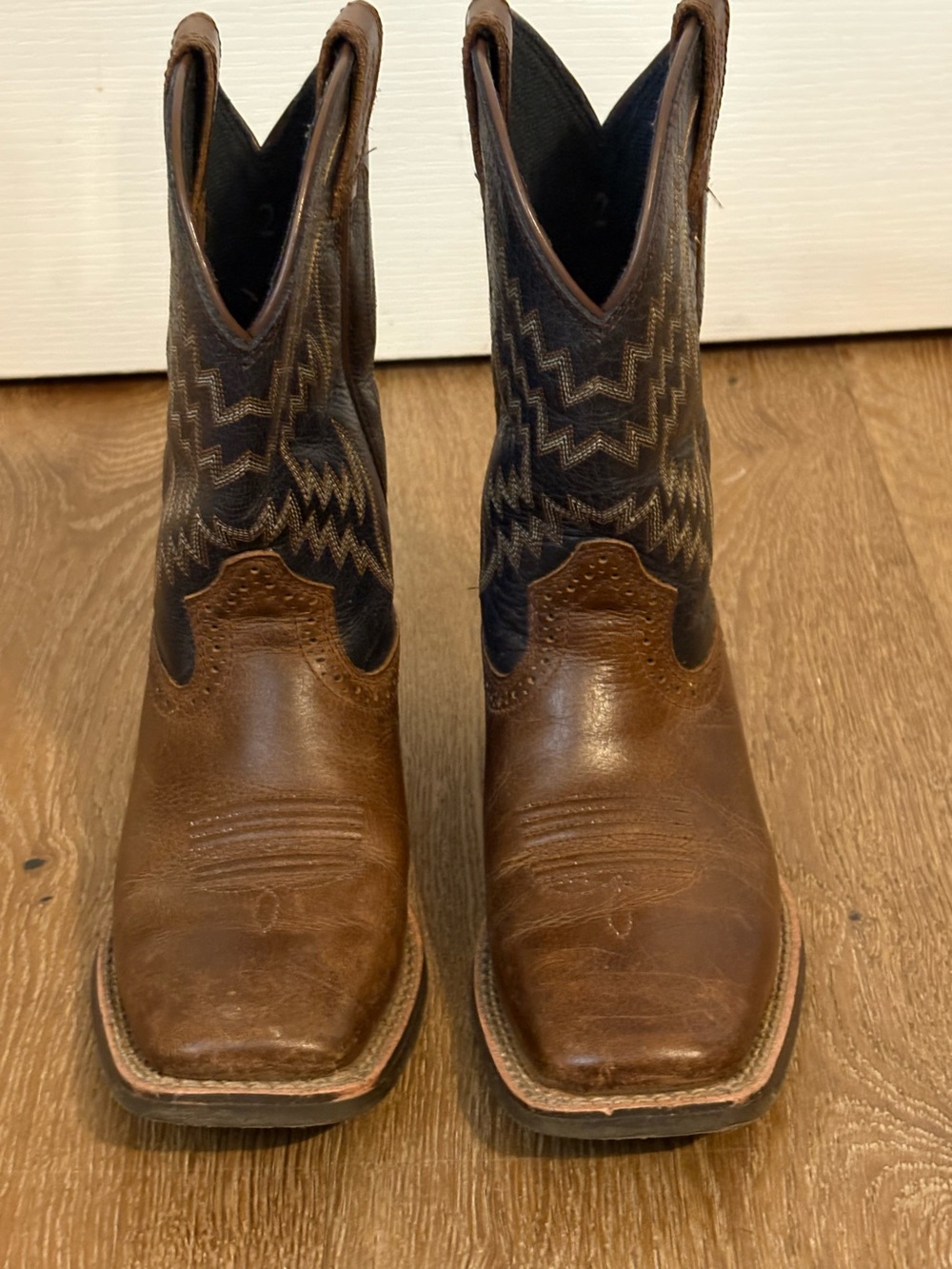 Ariat Two-Tone Heeled Boots
